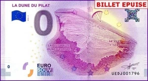 UEDJ / LA DUNE DU PILAT / BILLET 0 € / NULL EURO-SCHEIN / 0 € 2018-3 - Picture 1 of 1