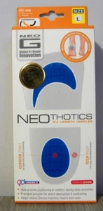  PAIR Neo G Neo Thotics 3/4 Length Silicone Medical Insoles Inserts Size Large - Picture 1 of 4