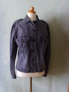 ORWELL Jacke Blazer dunkel grau Military look sportlich Größe 42 XL lässig - Bild 1 von 2