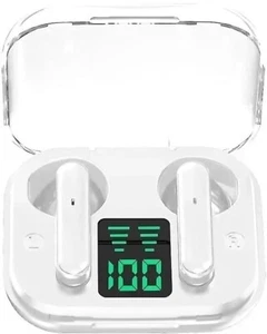 NEW T6 Wireless Earphones Bluetooth TWS LED Dislpaly Binaural Headset Waterproof - Picture 1 of 2