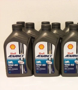 7,73€/l Shell Advance Ultra 4T 10W-40 8 x 1 L vollsyn 4Taktmotoröl - Bild 1 von 1