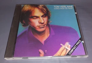 TOM VERLAINE * WORDS FROM THE FRONT * VIRGIN CD ALBUM EXCELLENT 1989 - Imagen 1 de 1