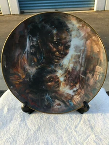 "PLACA ANUAL DON RUFFIN 1976 ""Navajo Lullaby"" 1a Edición Limitada 10.5" - Imagen 1 de 8