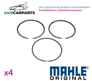 KOLBENRINGE SATZ 011 08 V2 MAHLE ORIGINAL 4PCS NEU OE QUALITÄT - Picture 1 of 4