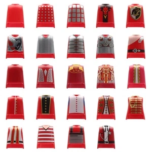 Playmobil Parte Superior Del Cuerpo Bodyparts Rojo Oscuro - Imagen 1 de 25