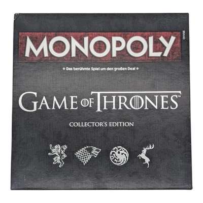 Monopoly Game Of Thrones Collector's Edition Hasbro NEUWERTIG Karten noch in OVP - Bild 1 von 4