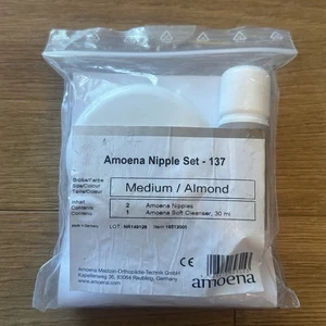 Juego de pezones Amoena - 137 mediano/almendra - mastectomía protésica - Imagen 1 de 3