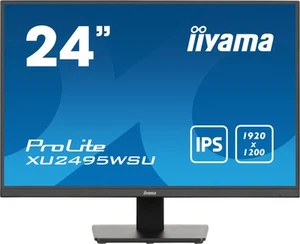 iiyama ProLite XU2495WSU-B7 computer monitor 61 cm (24") 1920 x 1200 pixels 4... - Picture 1 of 14