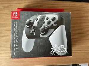 🥊 Nintendo Switch Pro Controller Super Smash Bros Edition - Great Condition - Afbeelding 1 van 4