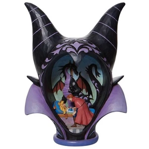 Disney Traditions by Jim Shore Sleeping Beauty Maleficent Headdress Scene Fig... - Picture 1 of 9