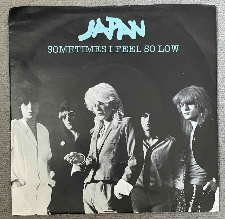 AHA529 Japan Sometimes I Feel So Low 7” Vinyl Record 1978 Blue - Image 1 of 4