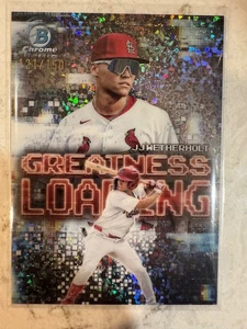 JJ Wetherholt 2025 Bowman Greatness Loading #GL-17 Mini-Diamond Refractor /150 - Picture 1 of 2