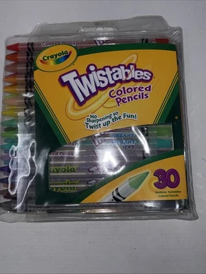 Lápices de colores Crayola Twisables, 30 colores surtidos Foto 1 de 3
