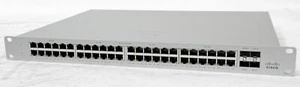 Cisco Meraki MS130-48P-HW 48x Gigabit PoE 4x SFP Cloud Managed Ethernet Switch - Picture 1 of 4