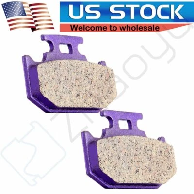 1 Pair Brake Pads Front/Rear For 1996-2009 2011-12 Suzuki DR650SE Carbon Fiber - Изображение 1 из 4