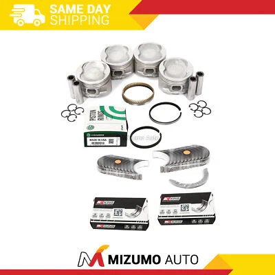 Rodamientos de varilla principal de pistones aptos para Toyota Celica Camry MR2 90-99 2,2 L 5SFE Foto 1 de 4