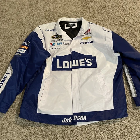 Hendrick Motorsports Team Lowes Racing Jimmie Johnson XXL Jacket NASCAR Jacket Cover