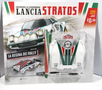 PRL) LANCIA STRATOS RALLY MONTECARLO 1976 MODEL AUTO CAR VOITURE SCALA 1:8 PART - Immagine 1 di 4
