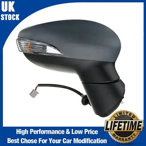 Espejo retrovisor de puerta eléctrico imprimado lado pasajero izquierdo ford fiesta mk7 08-2012 - Imagen 1 de 12