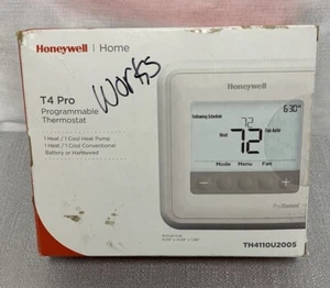 Honeywell Home T4 Pro Programmable Thermostat TH4110U2005 - Picture 1 of 8