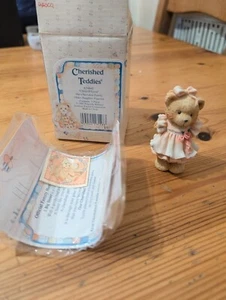 Cherished Teddies Rare Discontinued " Child Of Love " 1993 Hamilton Gifts 624845 - Picture 1 of 6
