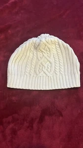Beanie Mütze NAUTICA Creme Zopfmuster - Bild 1 von 4