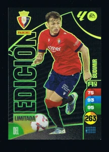 ADRENALYN XL 2024-25 CARD EDICION LIMITADA BUDIMIR AT OSASUNA PANINI - Imagen 1 de 1