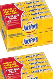 Goma de frutas jugosa Wrigley's 5 piezas por paquete / 80 ct - Imagen 1 de 1