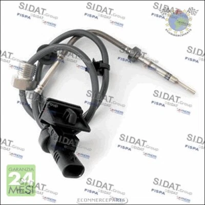 Sensore temperatura gas scarico Sidat per OPEL MERIVA B MOKKA / ASTRA K f6d - Immagine 1 di 3