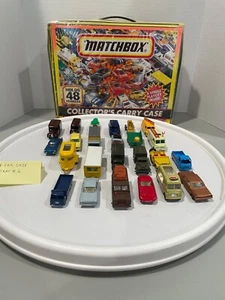 Vintage Matchbox Vehicles 48 with case Series 1-75 - Restored - Picture 1 of 9