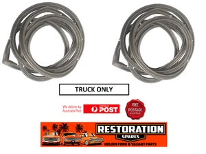 2 X MAZDA T3500 "TRUCK" RIGHT & LEFT HAND FRONT DOOR SEALS WITH MITRED CORNERS - Picture 1 of 3