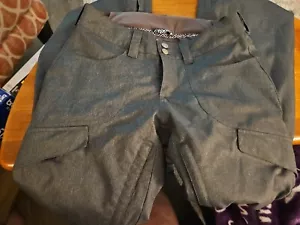 Burton Womens Medium Ski / Snow Dry Ride Blue Jean Look Pants Original Unused! - Picture 1 of 4