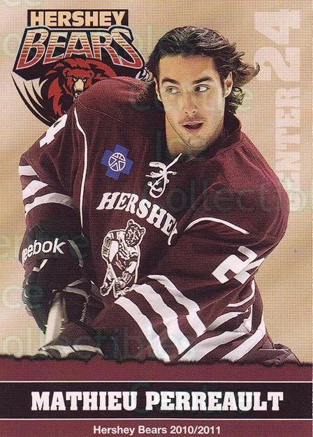 2010-11 Hershey Bears #20 Mathieu Perreault - Image 1 of 1