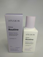 it's skin glow routine radiant serum