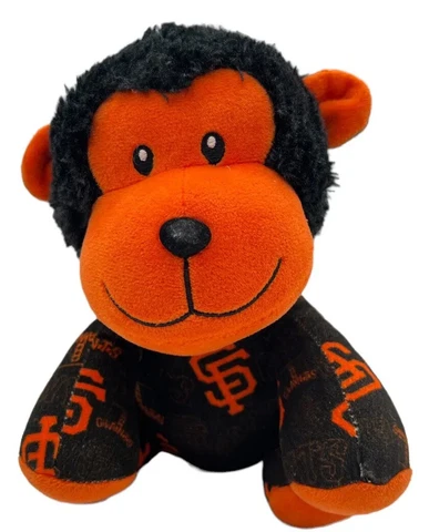 San Francisco SF Giants Monkey Plush Stuffed MLB Forever Collectibles 8" Toy Cover