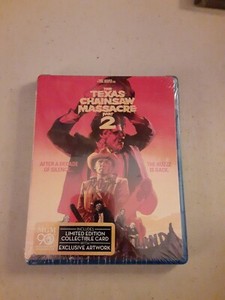 The Texas Chainsaw Massacre 2 (Blu-ray, 2012) w Collectible Card, Brand New