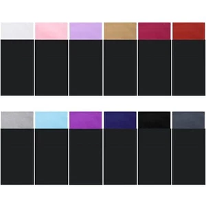 12 Pcs Men's Flat Prefolded Pocket Square Masculine Polyester Suit Rectangular - Picture 1 of 7