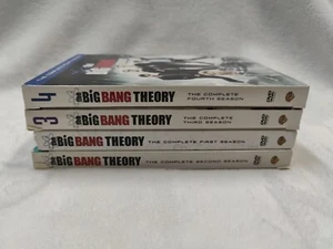 THE BIG BANG THEORY Complete Seasons 1-4 DVD Sets - Picture 1 of 7