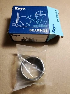 KOYO Needle Bearing, B-168; L125, Size 1" ID, 1 1/4" OD, 1/2 Wide - Picture 1 of 2