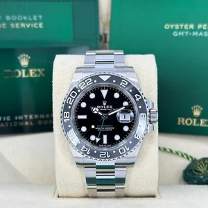 2025 Rolex GMT-Master II "Bruce Wayne" Oyster, Unworn Full Set, 126710GRNR-0004 - Picture 1 of 16