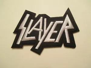 Musik Aufnäher Slayer Rockmusik zum Aufnähen Kostenloser Versand - Bild 1 von 2