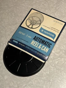 8mm Film 7" Movie Reel W/Can Vintage Montgomery Wards 400ft, NEW! - Picture 1 of 11