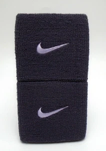 Nike Premier Wristbands Gridiron/Oxygen Purple Single Wide - Picture 1 of 2