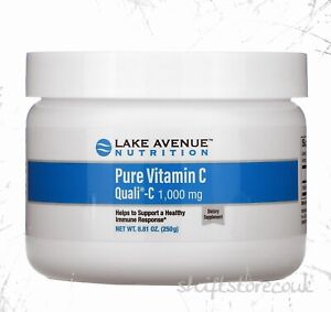 Lake Avenue Nutrition, Pure Vitamin C Quali-C Powder, 1,000 mg, 250g | Original