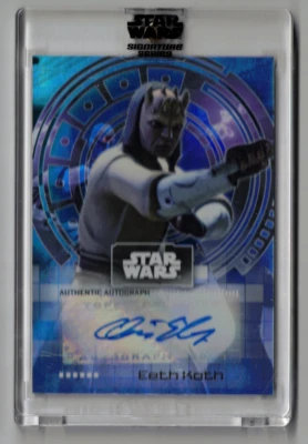 CHRIS EDGERLY as EETH KOTH Star Wars Signature Auto Autograph Signed Clone Wars - Image 1 of 2