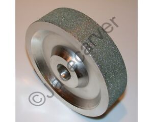 BUTW 8 x 1 1/2 x  220 grit diamond lapidary grinding polishing wheel
