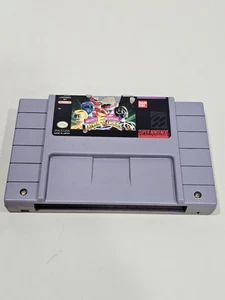 Mighty Morphin Power Rangers -SNES Super Nintendo Game Cartridge Tested Working - Picture 1 of 14