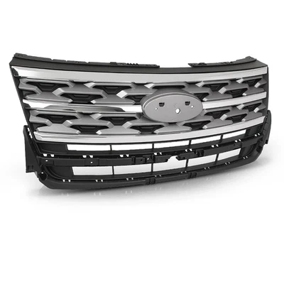 fit for Ford Explorer 2018-2019 Front Upper Hood Bumper Grille Grill Foto 1 de 4