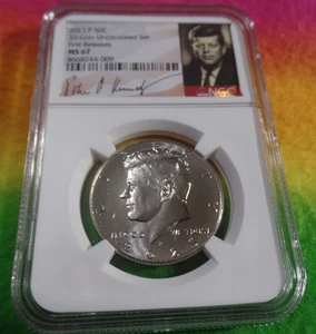 2025-P Kennedy half dollar NGC MS 67 First Releases - Picture 1 of 2