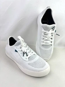 Vessi Weekend Marble White Knit Casual Comfort Lace Up Daily Sneakers Mens 11 - Picture 1 of 12